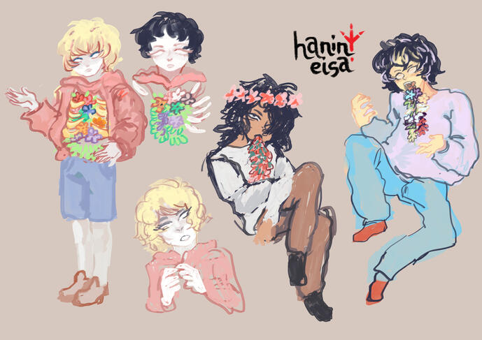 character flowers